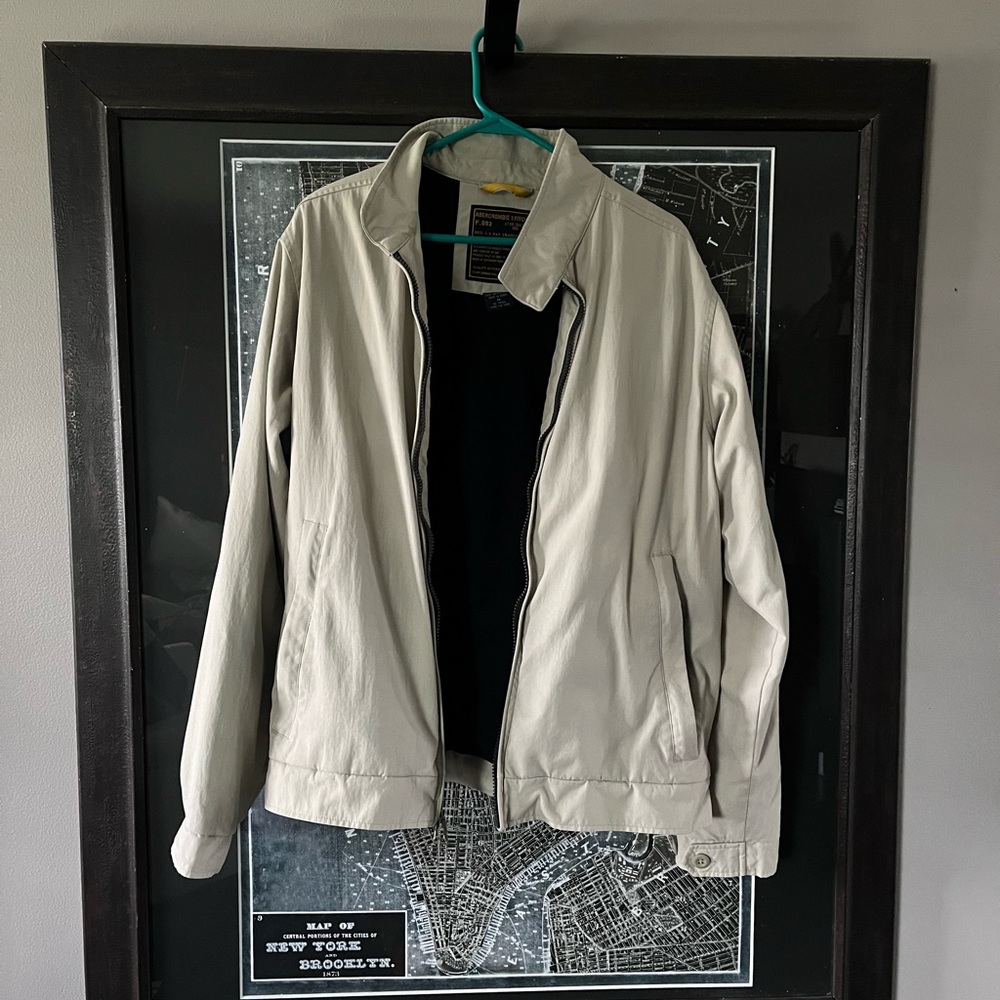 Abercrombie Men’s Lined Jacket Medium